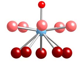 Centre magnètic d'una de les molècules que es proposen com a qubit.